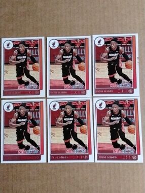 VICTOR OLADIPO MIAMI HEAT 2021-22 BASKETBALL Panini Hoops #70 LOT 6